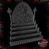 Gothic Cathedral Makeup Organizer Stand – Black | Dark Academia Vanity Storage, Gothic Decor, 3D Printed Makeup Holder, Witchy Home Accent