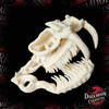 Venomous Snake Skull Resin Print | Gothic Oddity Decor | Dark Academia Curiosity