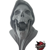 Reaper Skull Wall Hang | Gothic Decor | 3D Printed Black | Dark Home Accent | Skull Wall Art | Halloween Decor