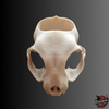 Cat Skull Planter Gothic Gift | 3D Printed Bone White Plant Pot | Creepy Cute Decor with or without Drain Holes
