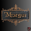 Morgue Wall Plaque – Gothic Decor for the Morbid